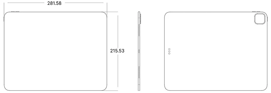 OLED iPad Pro 设计曝光？ 近年最大更新！ 机身绚丽纤薄