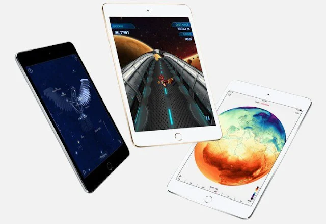 iPad mini 4 屏幕反光率更低，阳光下也能看清楚