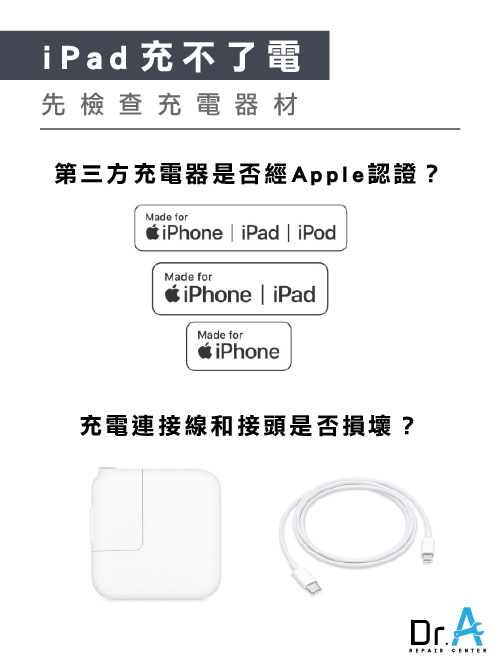 iPad無法充電檢查-iPad維修推薦