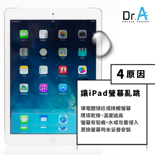 iPad屏幕乱跳-iPad屏幕闪烁，iphone维修，iphone换电池，iphone维修中心，台中iphone维修，台中iphone备份，台中mac重灌，台中mac维修，台中苹果维修，台中Apple维修中心